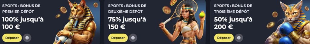 Felixspin Casino bonus paris sportifs